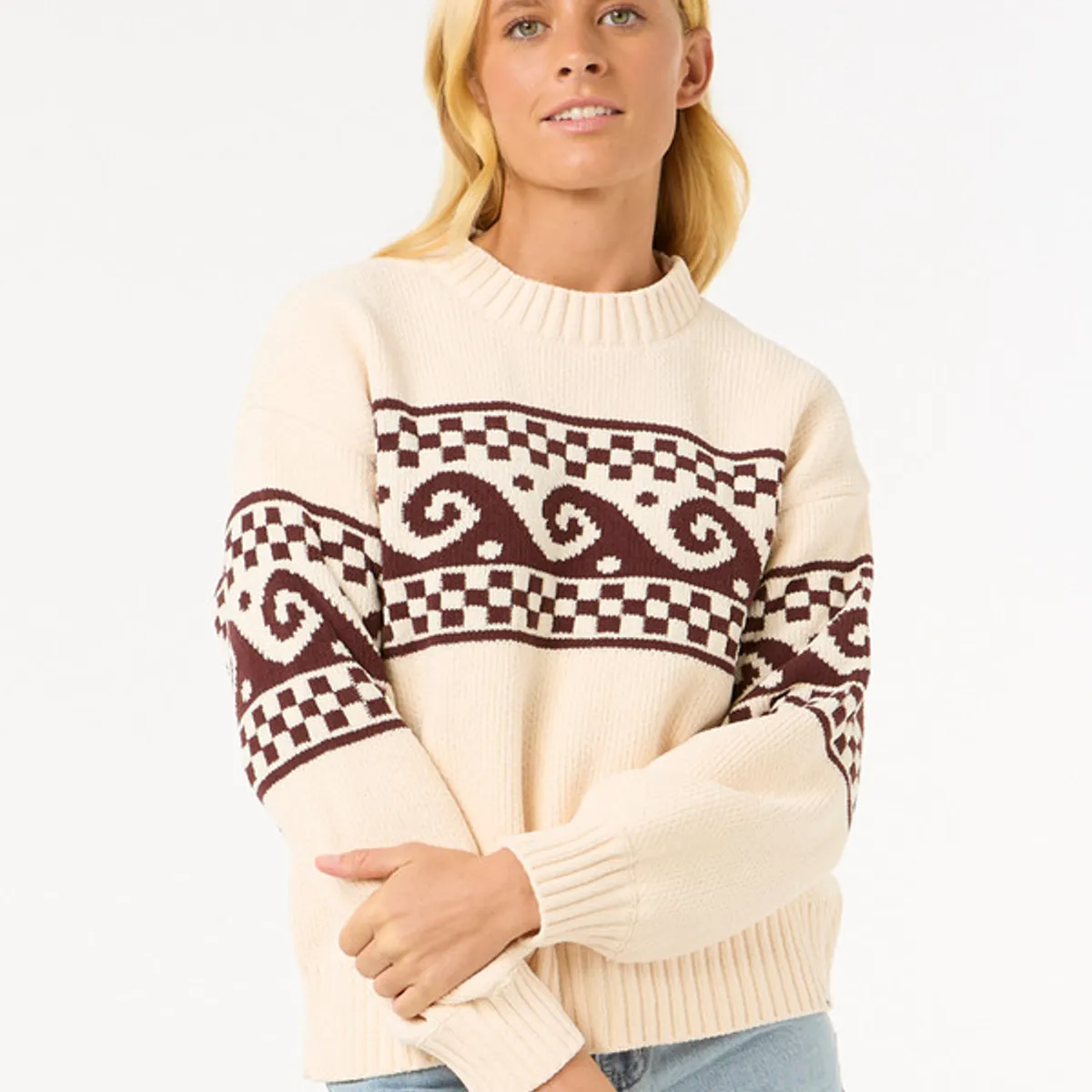 RIP CURL - Chompa SOLEIL KNIT CREW 6J408