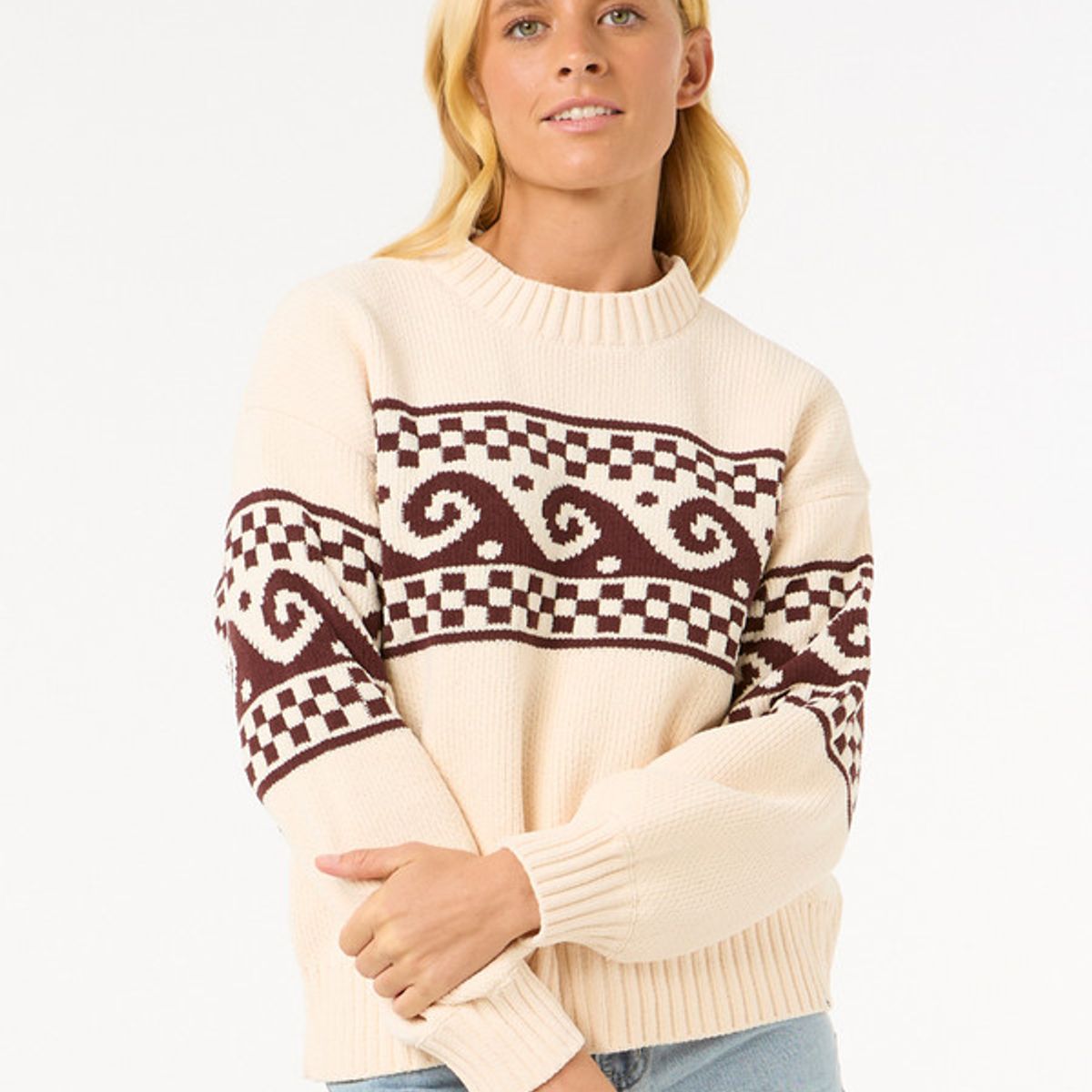 RIP CURL - Chompa SOLEIL KNIT CREW 6J408