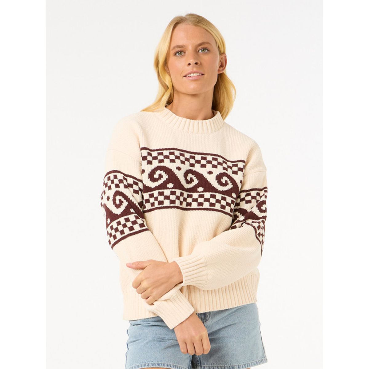RIP CURL - Chompa SOLEIL KNIT CREW 6J408