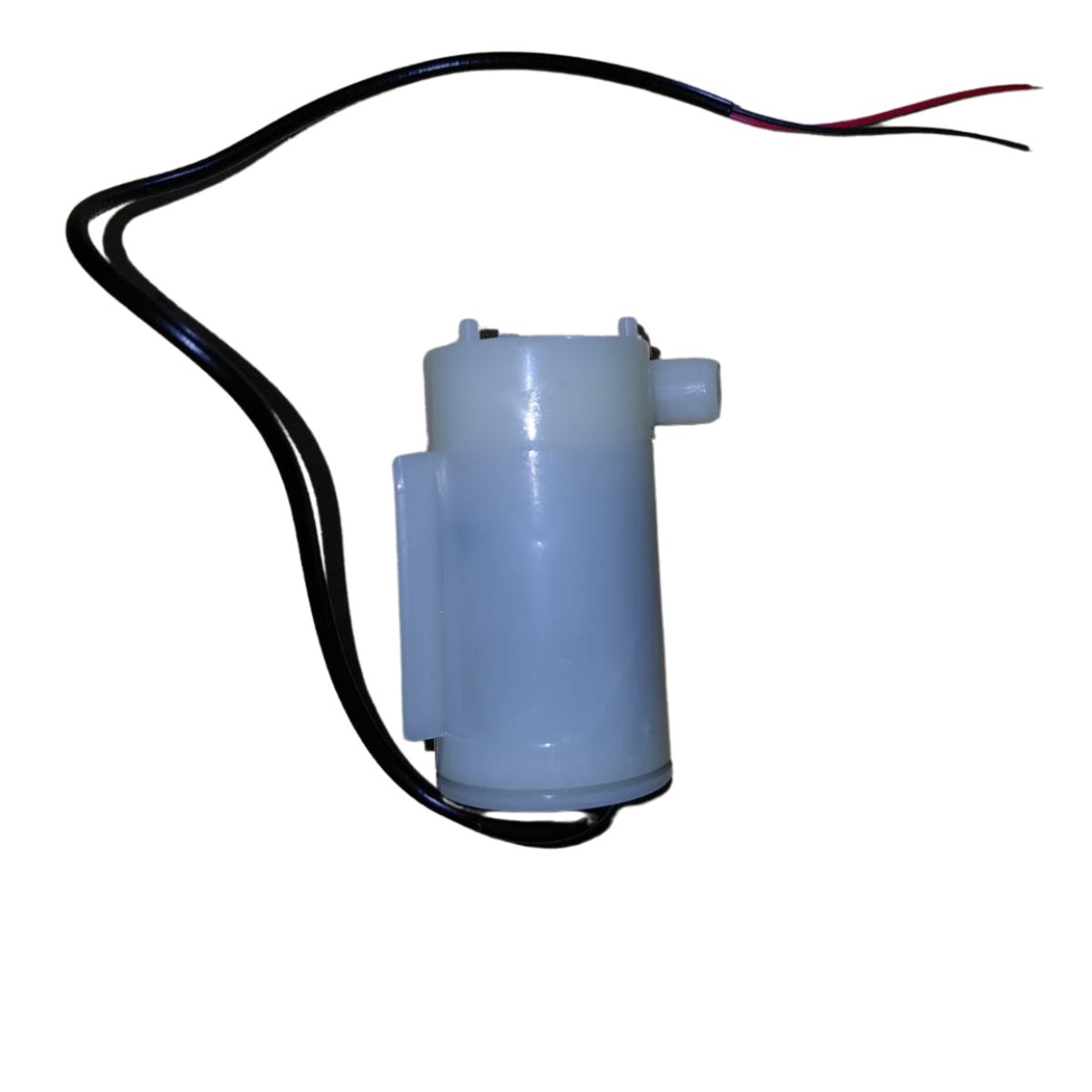 GENERICO - Mini Bomba de Agua Sumergible Silenciosa DC 3V–5V – USB / Cargador – Modelo Horizontal Blanca