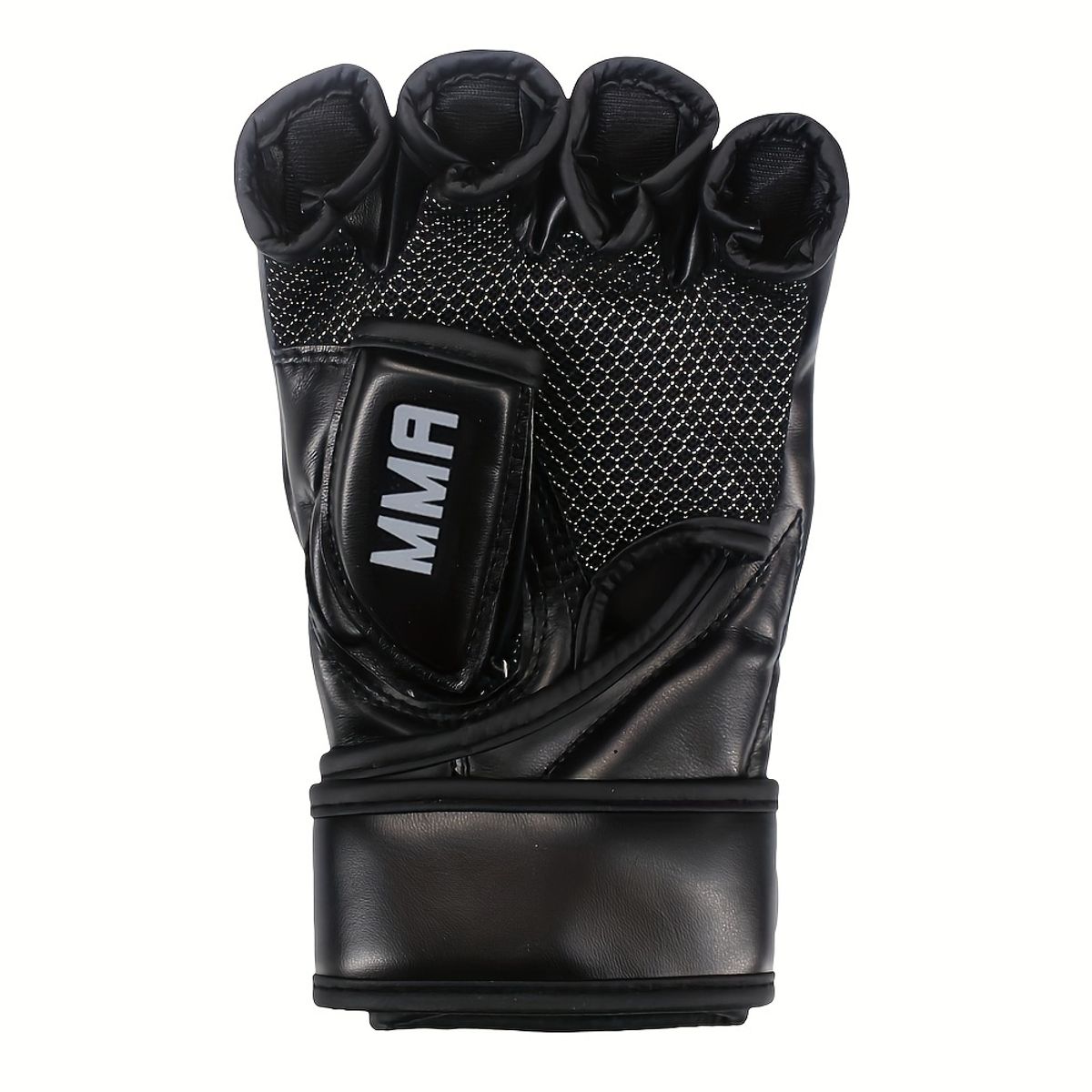 OEM - Guantes SOTF M02-1 Kick Boxing MMA Profesional Negro