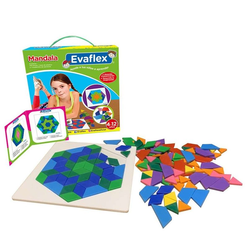 EVAFLEX - JUEGO DIDACTICO MANDALAS EVAFLEX
