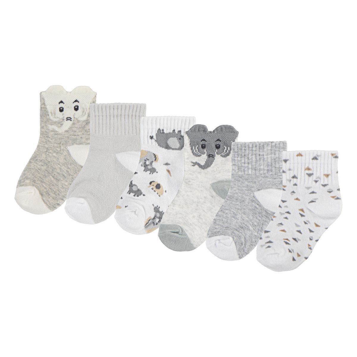 HUGGIES - Medias para Niño Bebé 6Pack Huggies