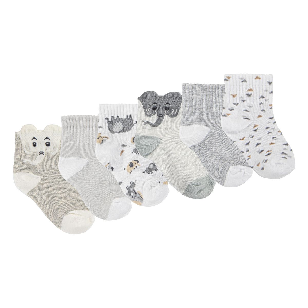 HUGGIES - Medias para Niño Bebé 6Pack Huggies