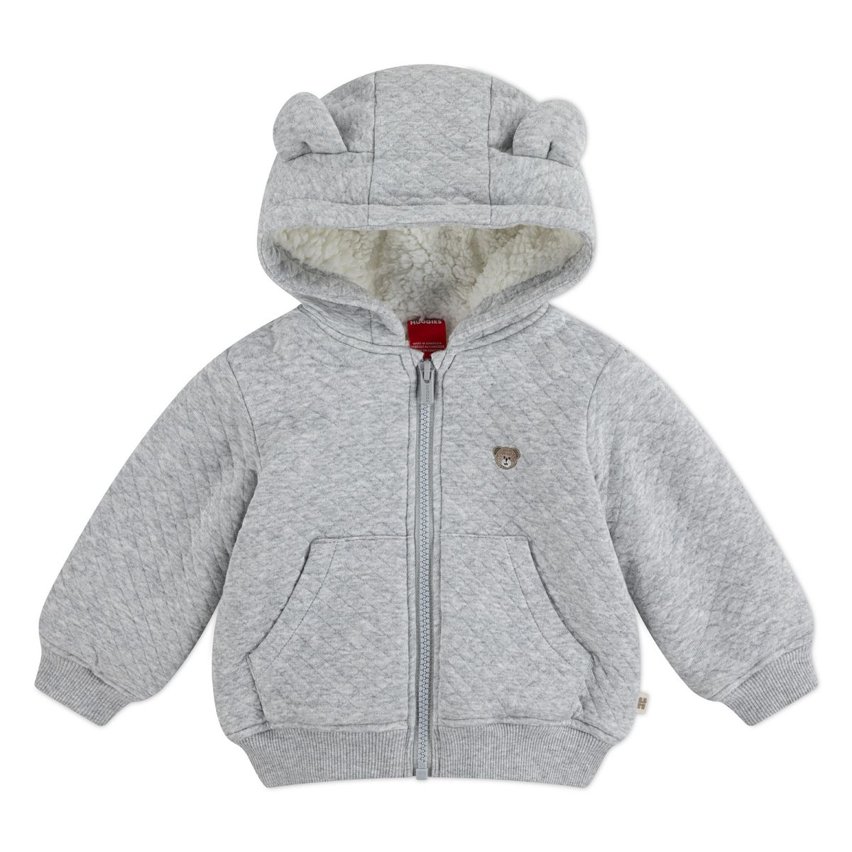 HUGGIES - Casaca para Niño Bebé Sherpa Lined Diamond Huggies