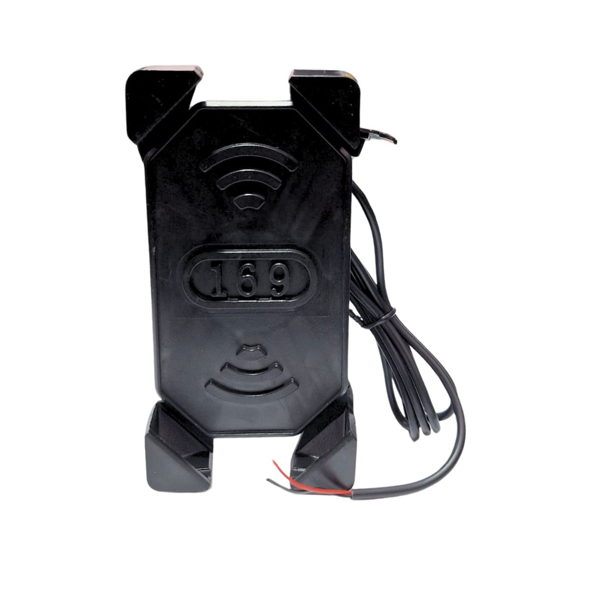 GENERICO - Soporte de Celular para Moto con Cargador USB Desmontable para Timon