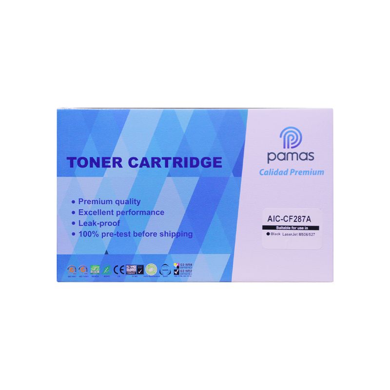 GENERICO - Toner Compatible Pamas 87A CF287A  Negro
