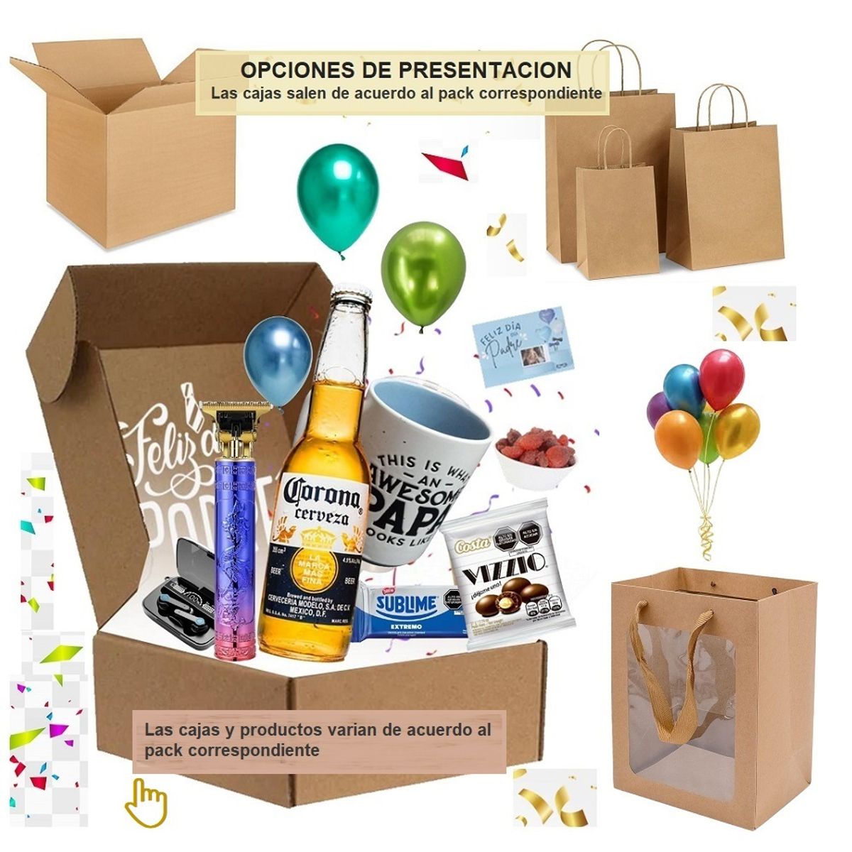 GENERICO - Regalos para el dia del padre economic Pack 3