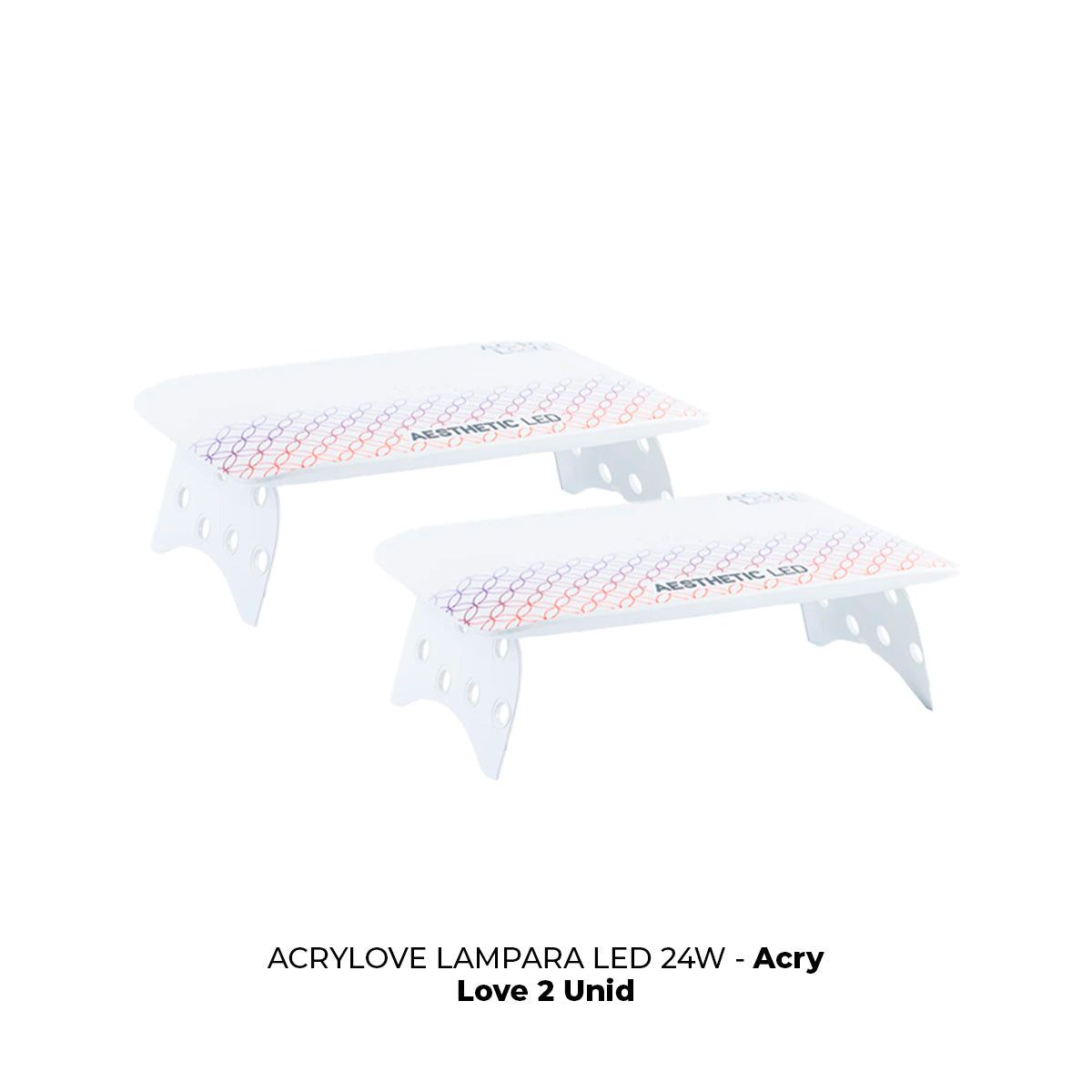 GENERICO - ACRYLOVE LAMPARA LED 24W - 2 UNID