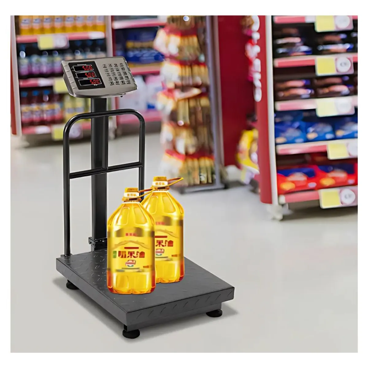 GENERICO - Balanza de Plataforma Premium Kambor Capacidad 600 KG