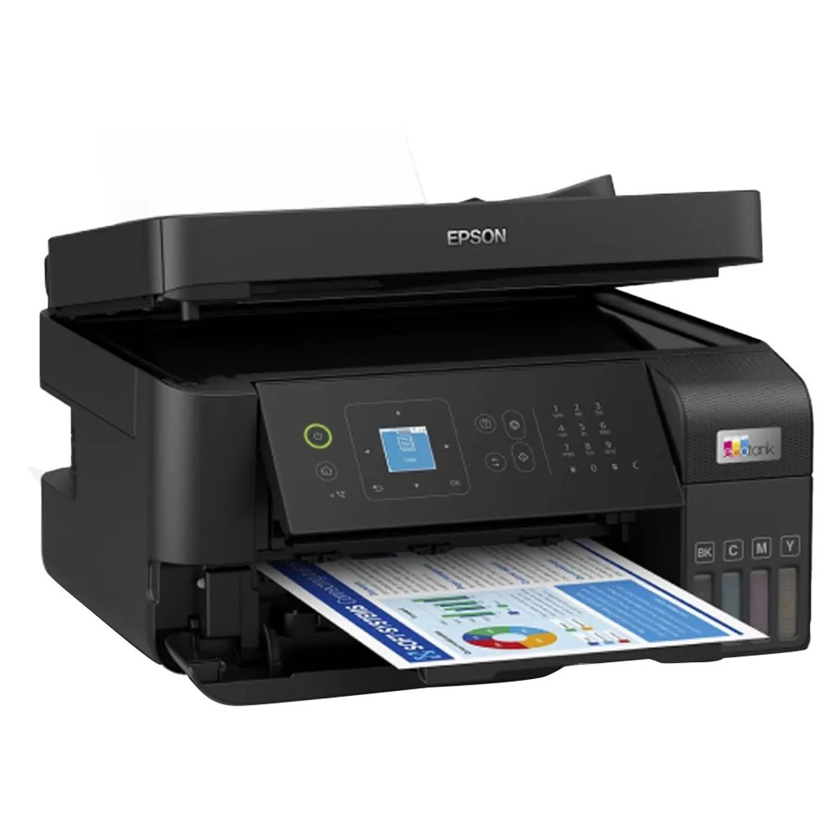 EPSON - Impresora Epson L5590 Multifuncional FaxUsb Lan  Wi-Fi Wifi direct