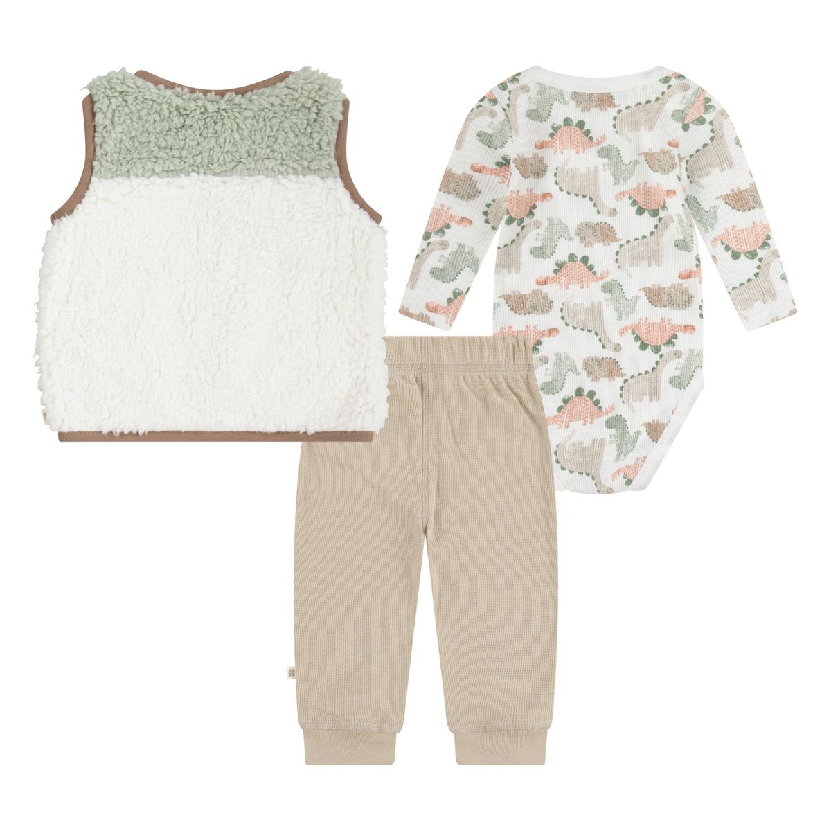 HUGGIES - Conjunto para Niño Bebé Pantalón y Chaleco 3Set Huggies