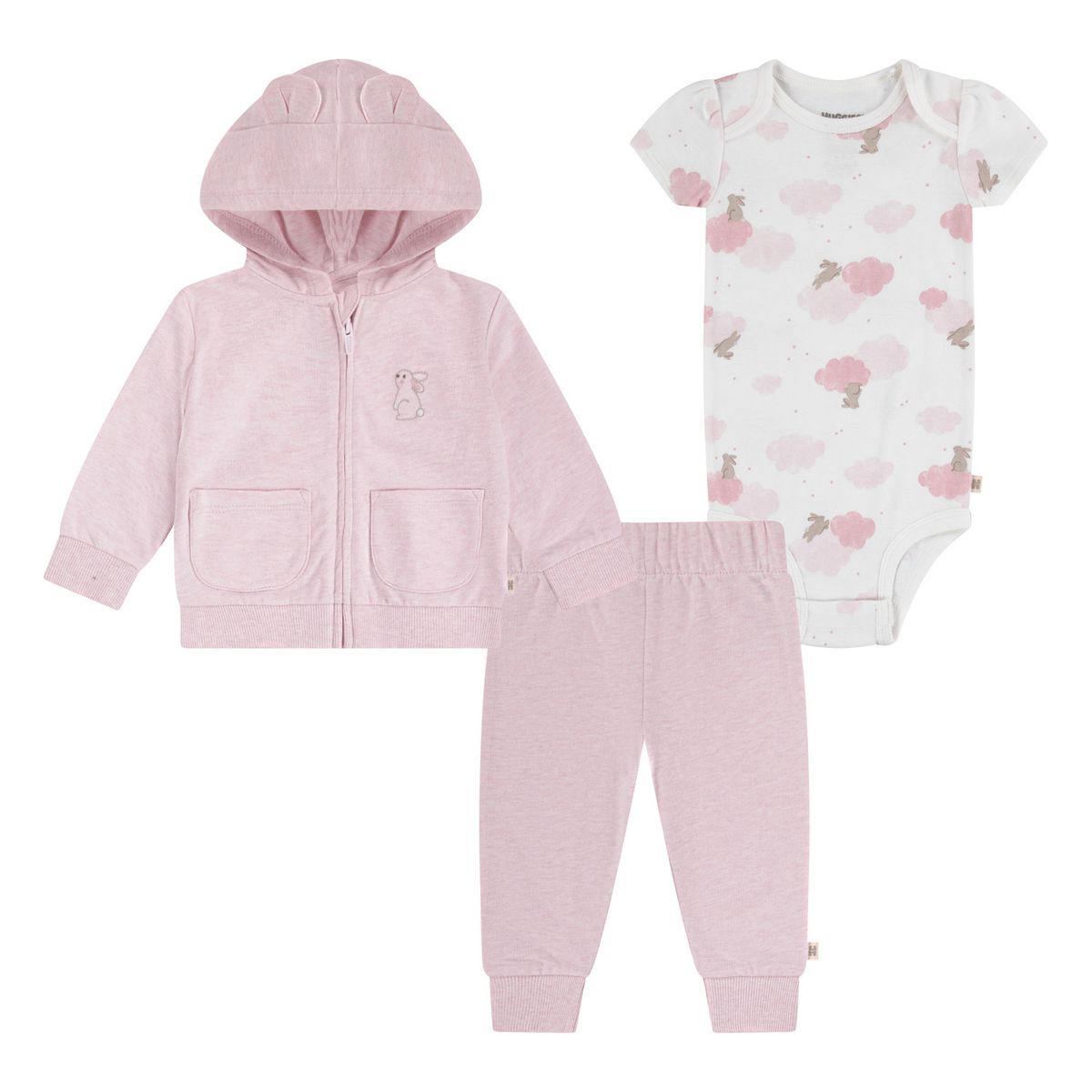 HUGGIES - Conjunto para Niña Bebé Turn Me Around 3Set Huggies