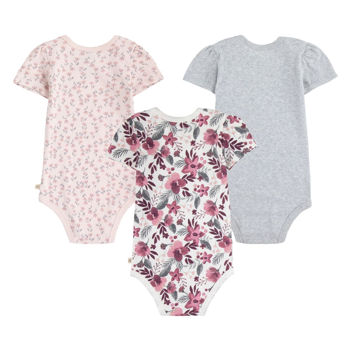 HUGGIES - Body para Niña Bebé 3Pack Huggies