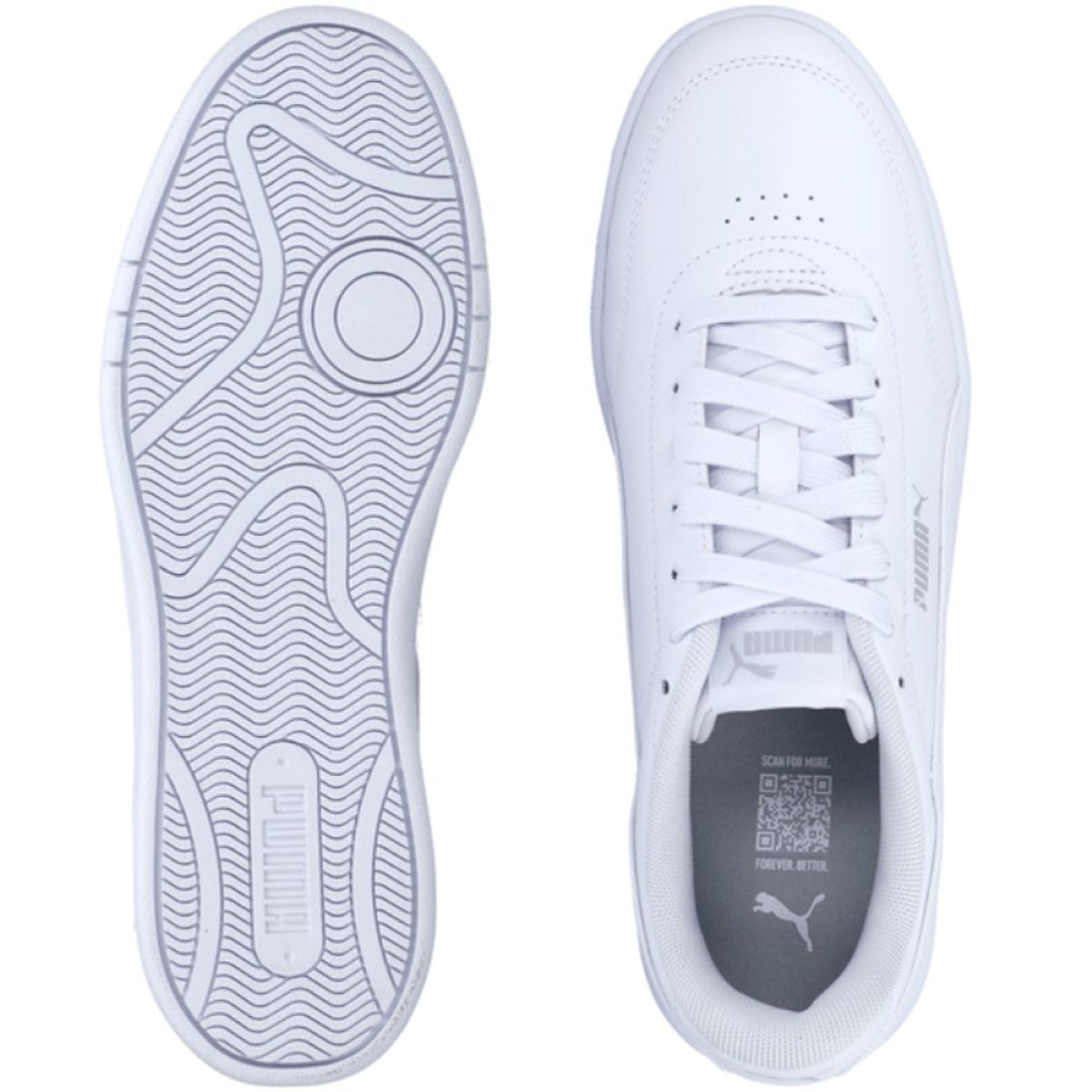 PUMA - Zapatilla Puma Court Classic Clean 402223 02 Blanco Hombre