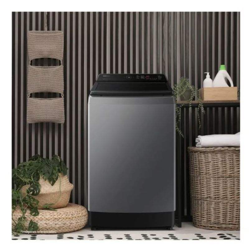 SAMSUNG - LAVADORA 13KG  ECUBUBBLE  CARGA SUPERIOR DIGITAL INVERTER WA13CG5441BDPE SAMSUNG