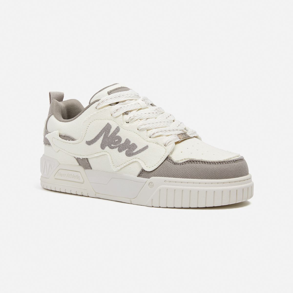 NEW ATHLETIC - Zapatillas New Athletic Skateboarding Square97 Crema Con Gris Mujer