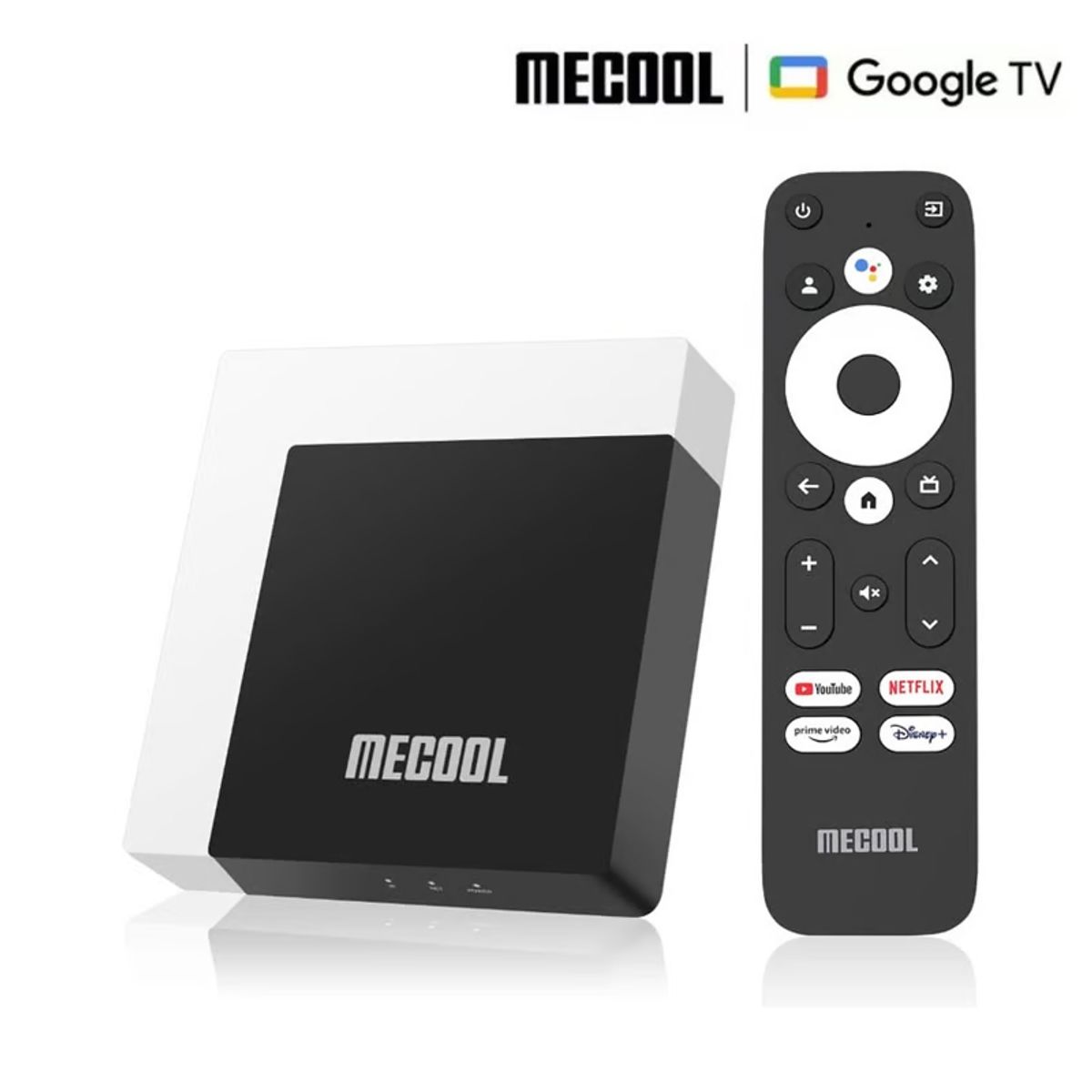 MECOOL - Mecool KM7 Plus TV Box Google TV certificado Android 11 Netflix 4K