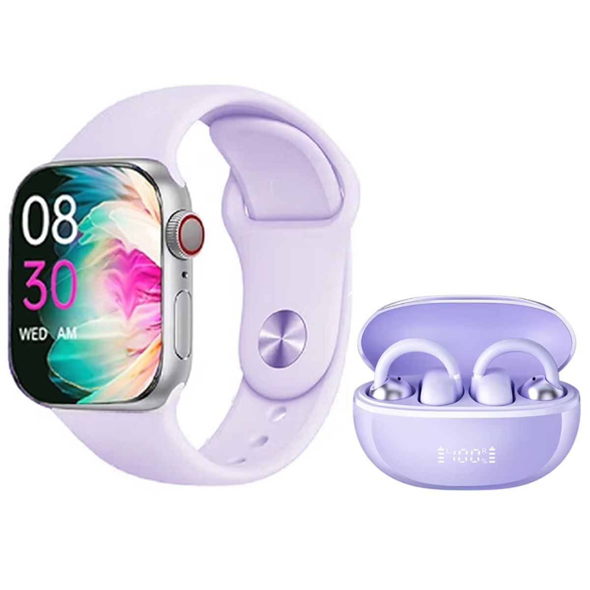 HAYLOU - Audífonos Haylou AirFreeTWS BT 5,4 -Morado Toumi Watch S10 Pro