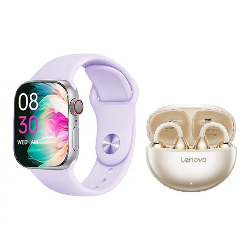 LENOVO - Audífonos Lenovo Clip TA140 - Blanco Toumi Watch S10 Pro