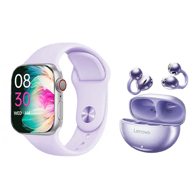 LENOVO - Audífonos Lenovo Clip TA140 - Morado Toumi Watch S10 Pro