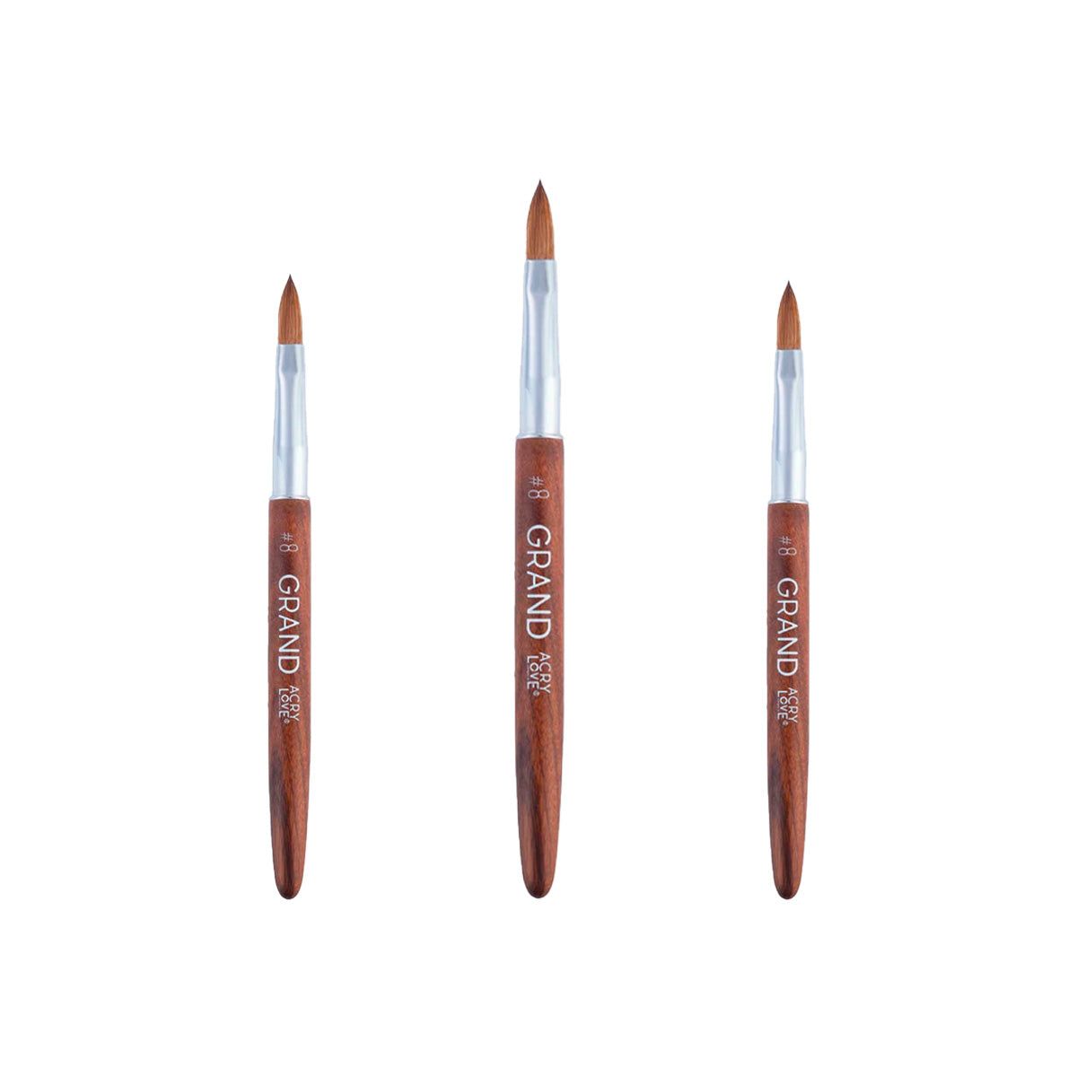 GENERICO - ACRYLOVE PINCEL 8 - 3 UNID