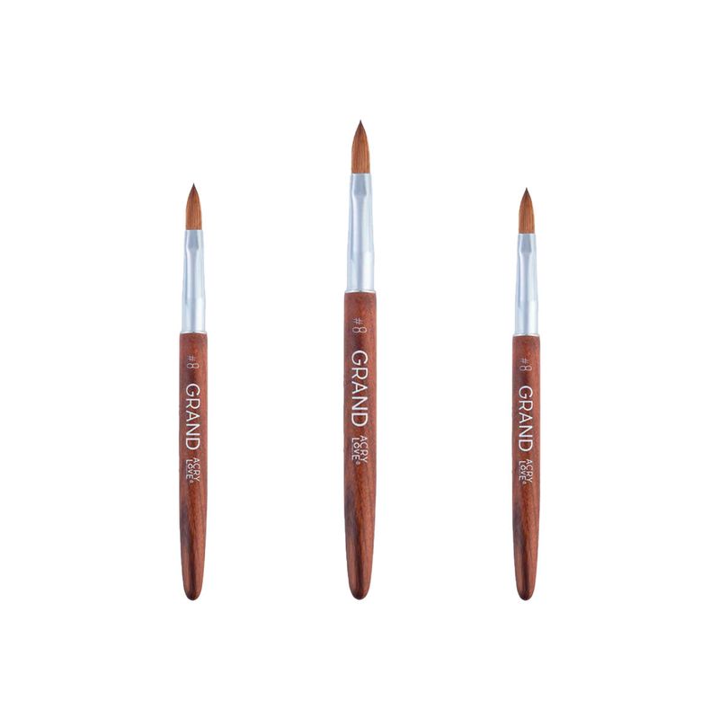 GENERICO - ACRYLOVE PINCEL 8 - 3 UNID