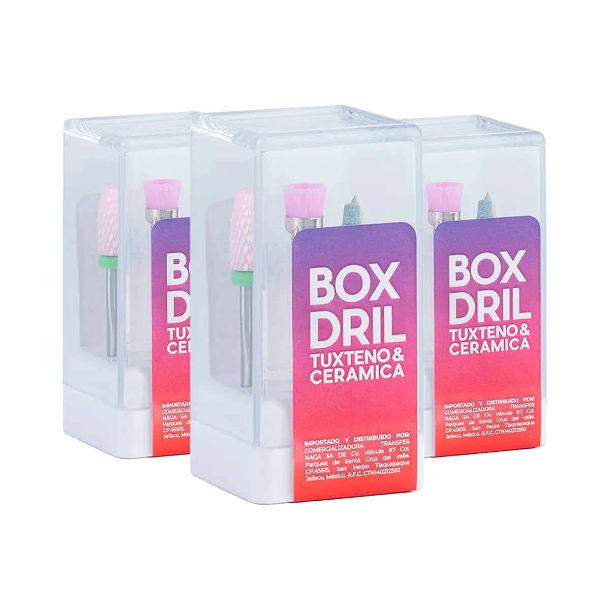 GENERICO - BOX DE BROCAS X 7PZ - 3 UNID