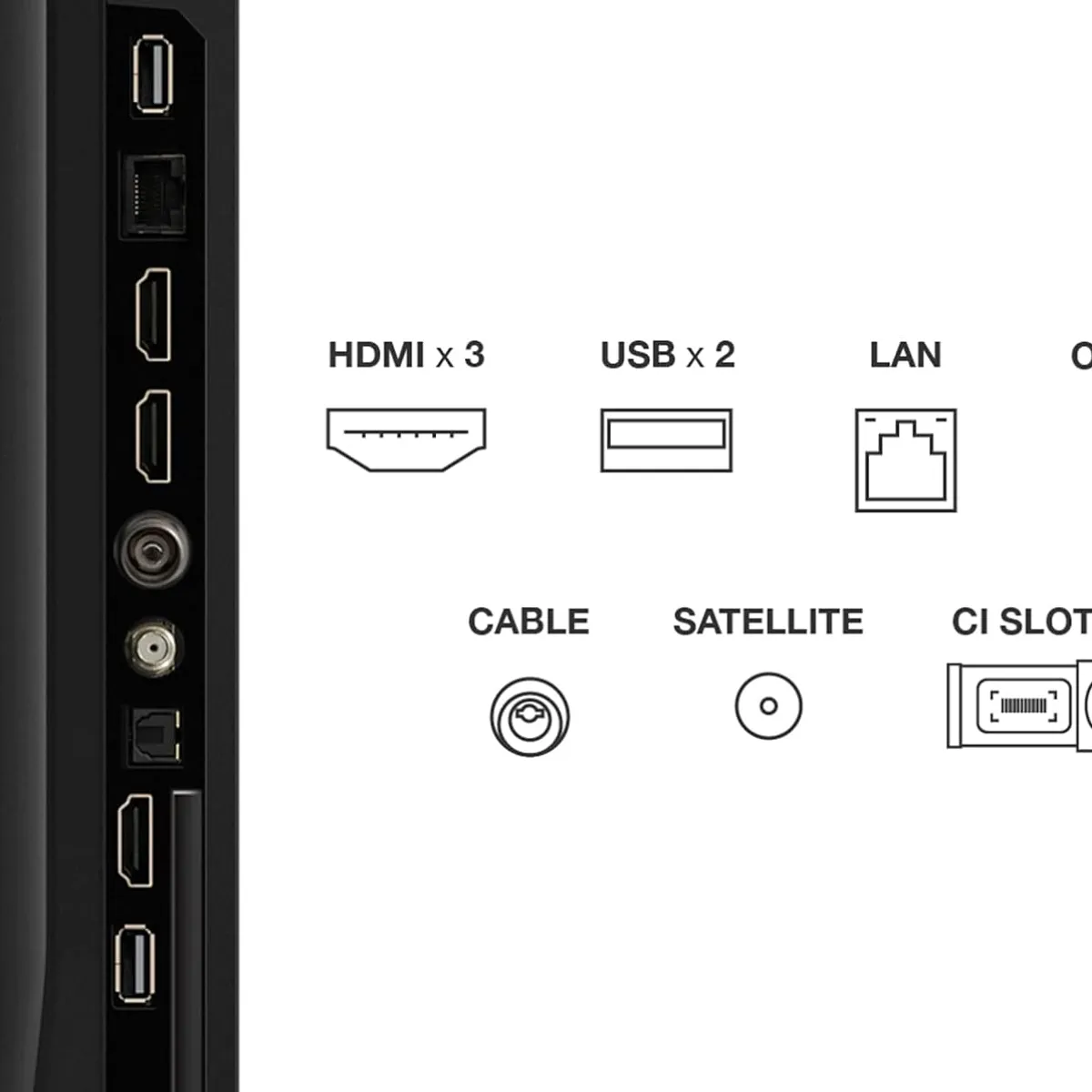TCL - Televisor TCL QLED 75" UHD 4K Smart TV 75T6C Modelo 2025 + Antena