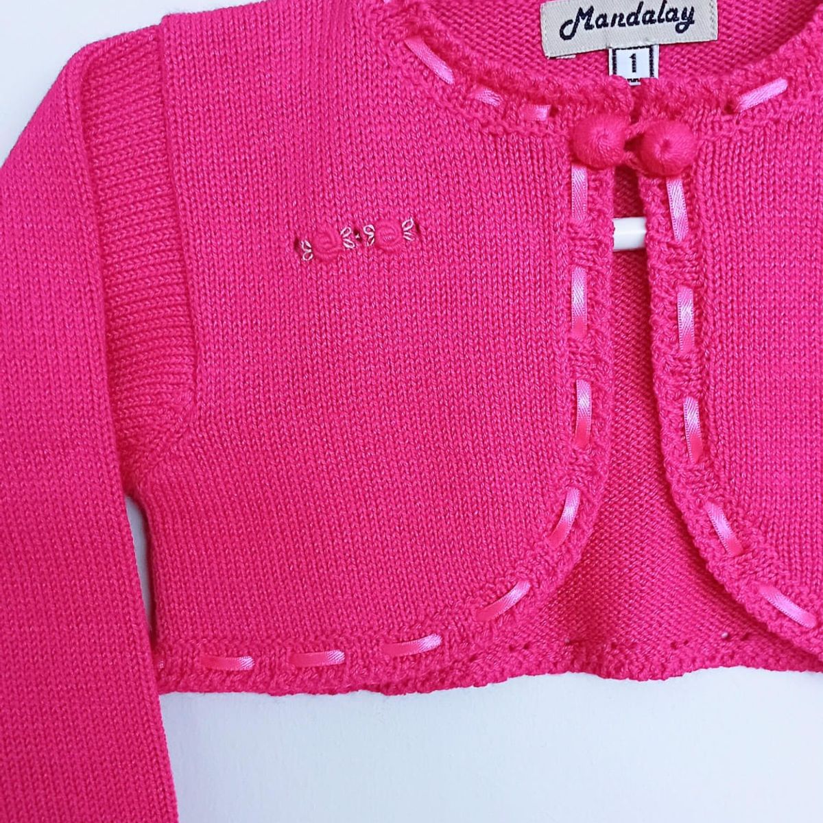 GENERICO - Bolero Chaqueta Corta Mandalay Knits Cinta