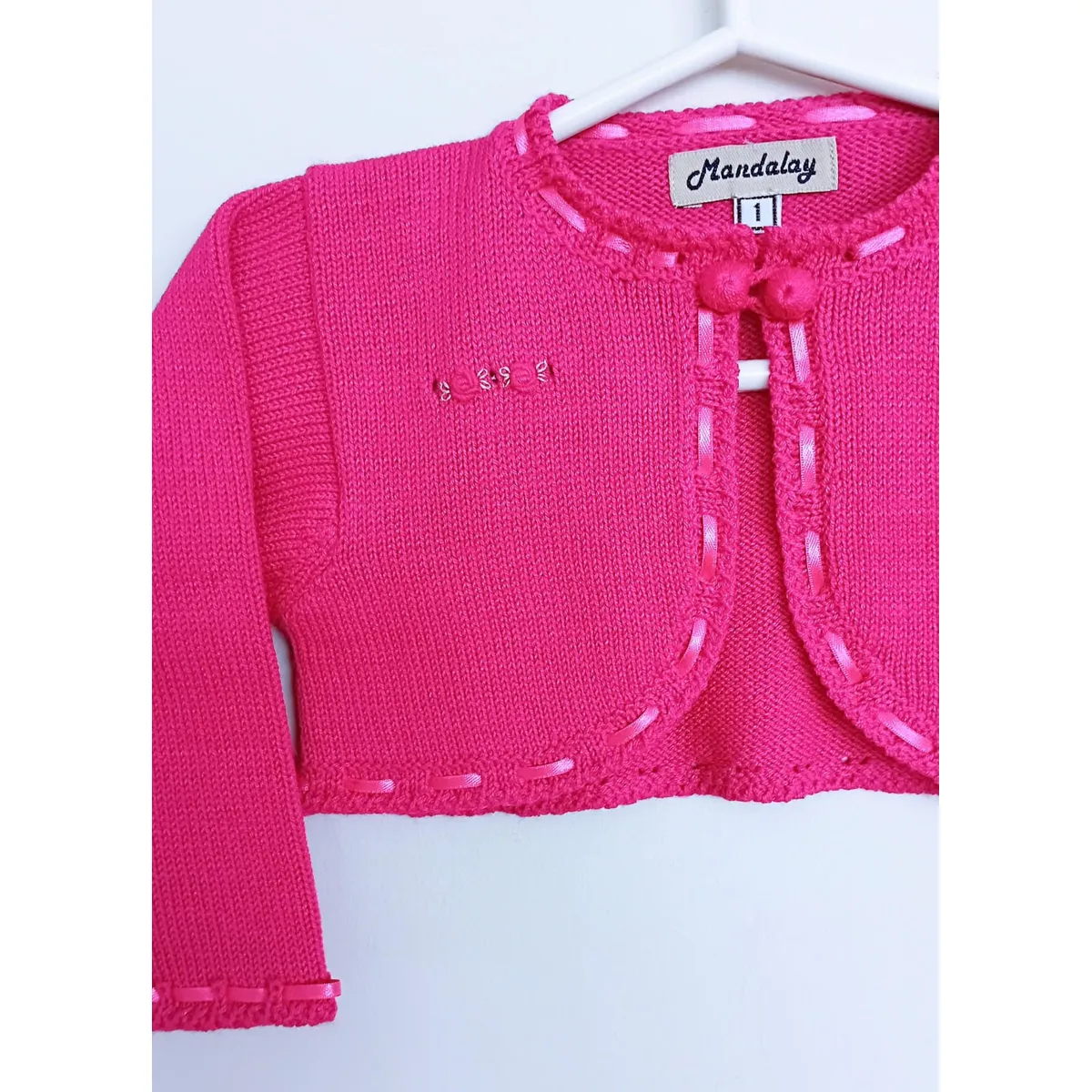 GENERICO - Bolero Chaqueta Corta Mandalay Knits Cinta