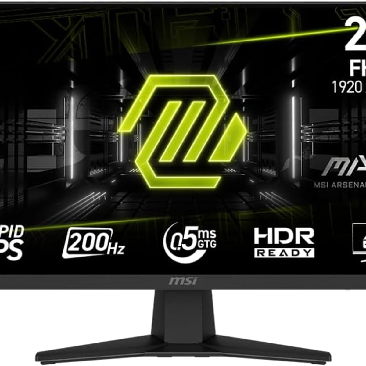 MSI - Monitor MSI MAG 244F 24 Rapid IPS LCD FHD 200Hz 0 5ms