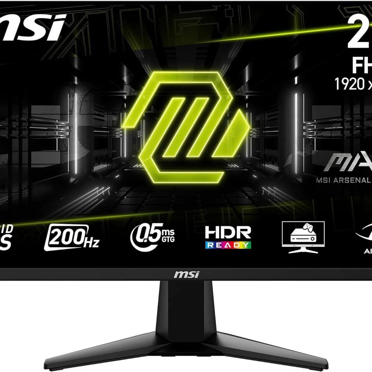 MSI - Monitor MSI MAG 255F E20 24 Rapid IPS LCD FHD 200Hz 0 5ms