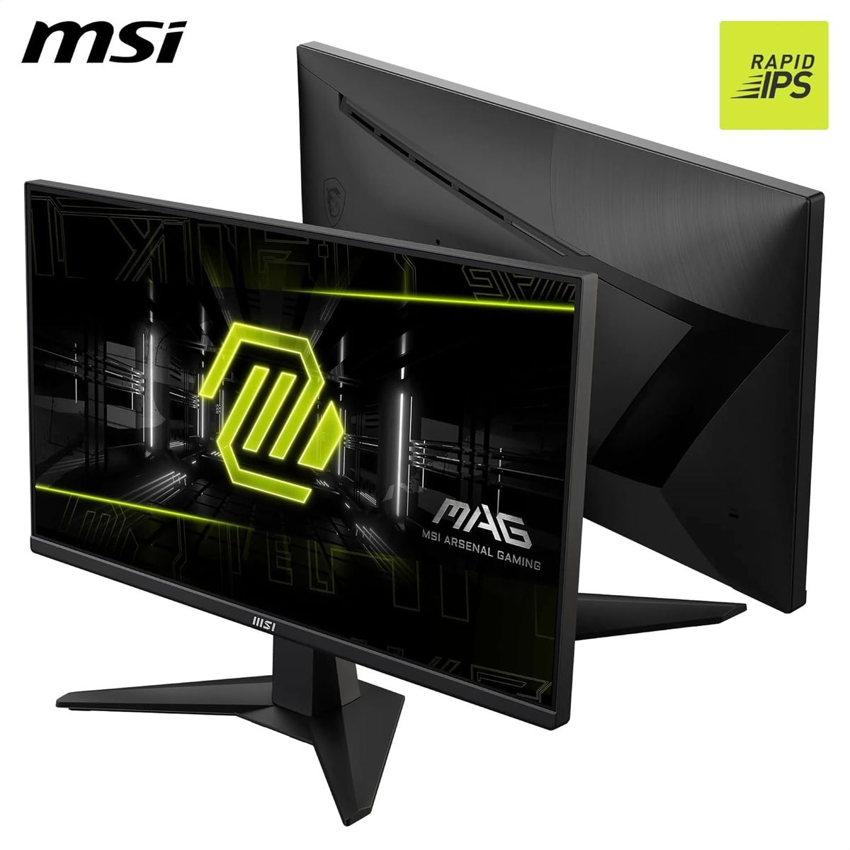 MSI - Monitor MSI MAG 255F E20 24 Rapid IPS LCD FHD 200Hz 0 5ms