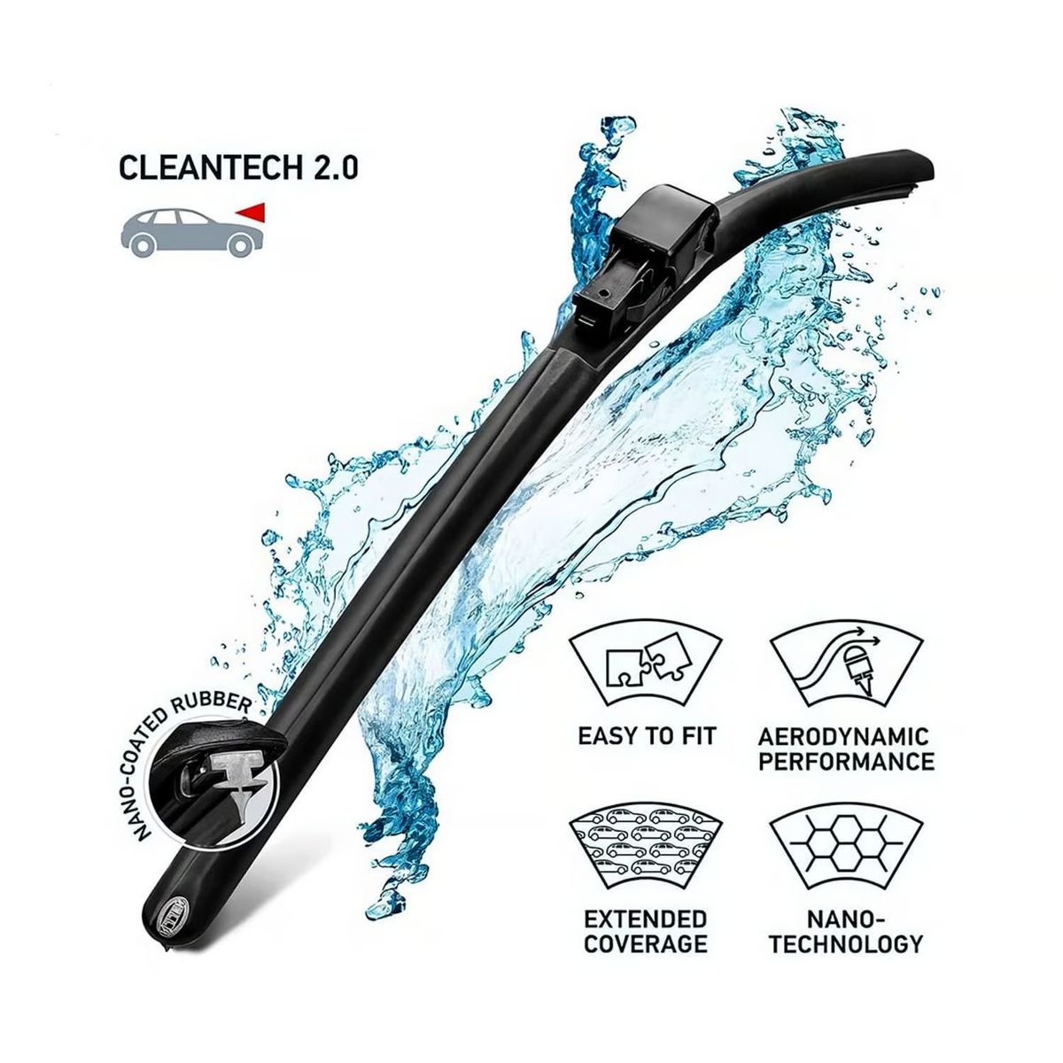 HELLA - Plumilla Hella Cleantech Limpia Parabrisas Mazda CX-3