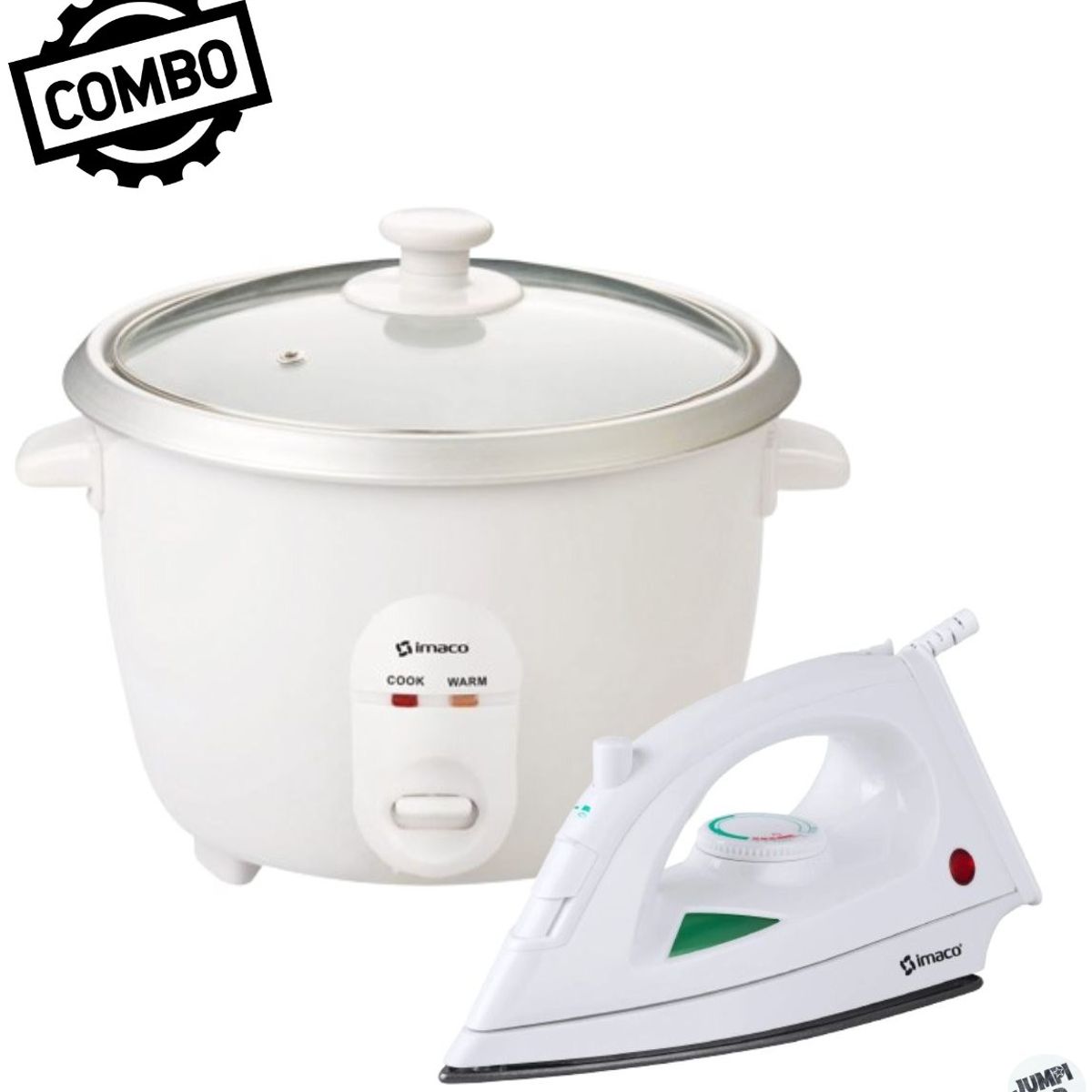 IMACO - Combo Imaco Olla Arrocera Rc006 + Plancha Eta 10