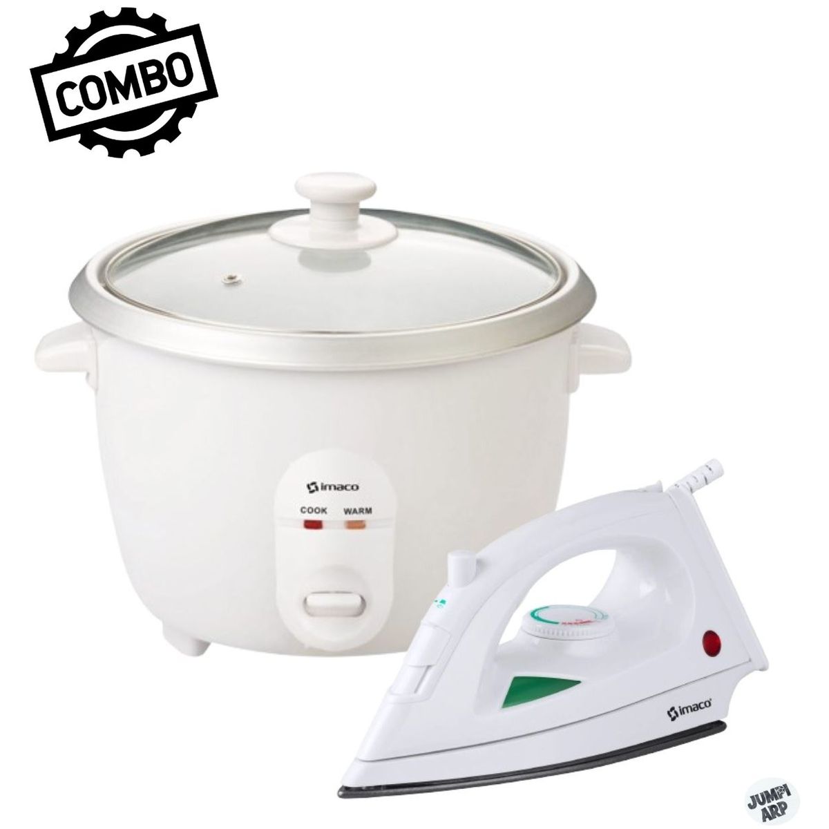 IMACO - Combo Imaco Olla Arrocera Rc006 + Plancha Eta 10