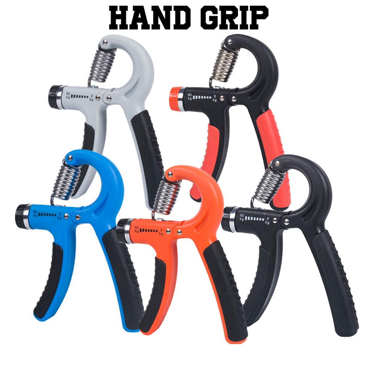 HOLGU - Hand Grip Regulable 60kg - antebrazos-muñecas