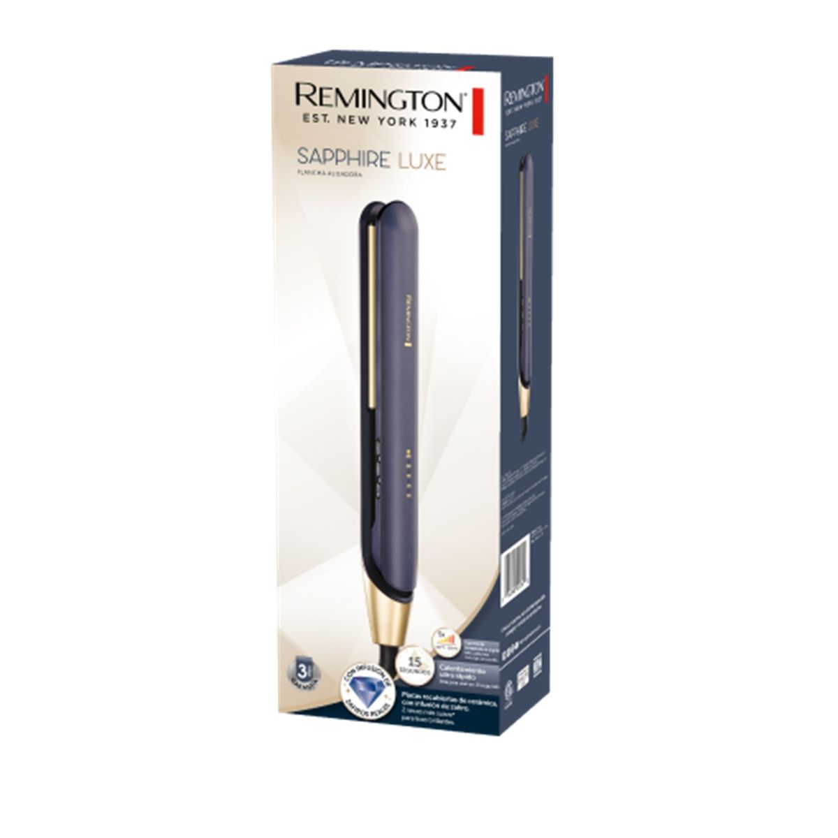 REMINGTON - Plancha Alisadora Remington Sapphire Luxe S5805