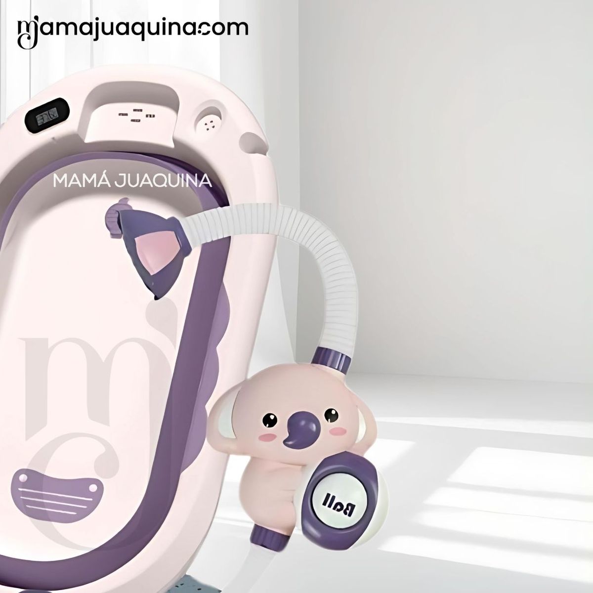 BABY - Bañera Plegable Multiuso «SPLASH» Purple