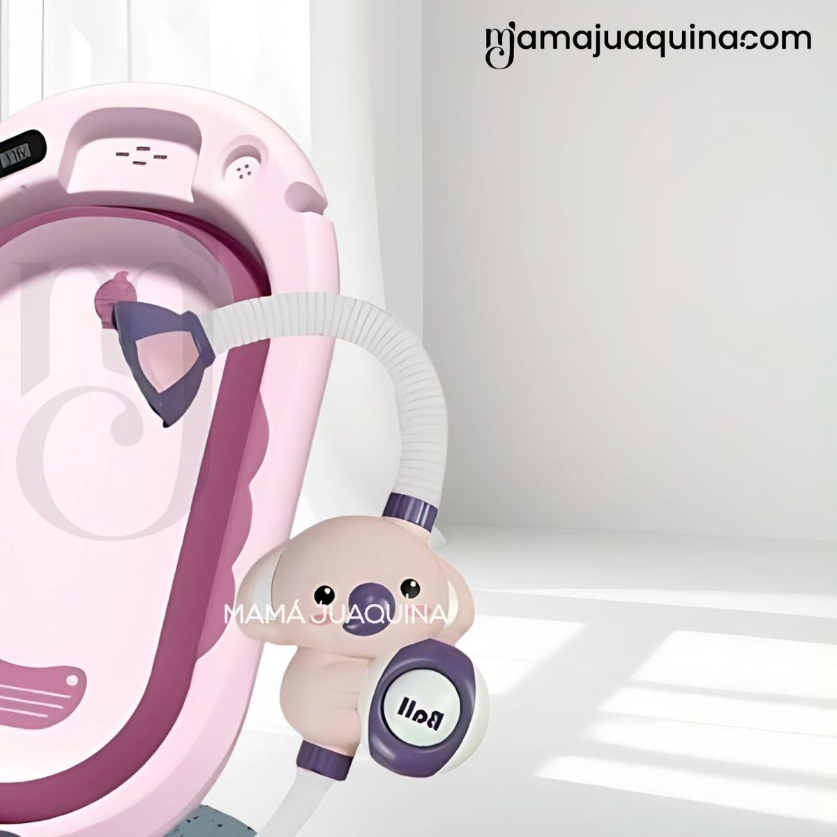 BABY - Bañera Plegable Multiuso «SPLASH» Pink