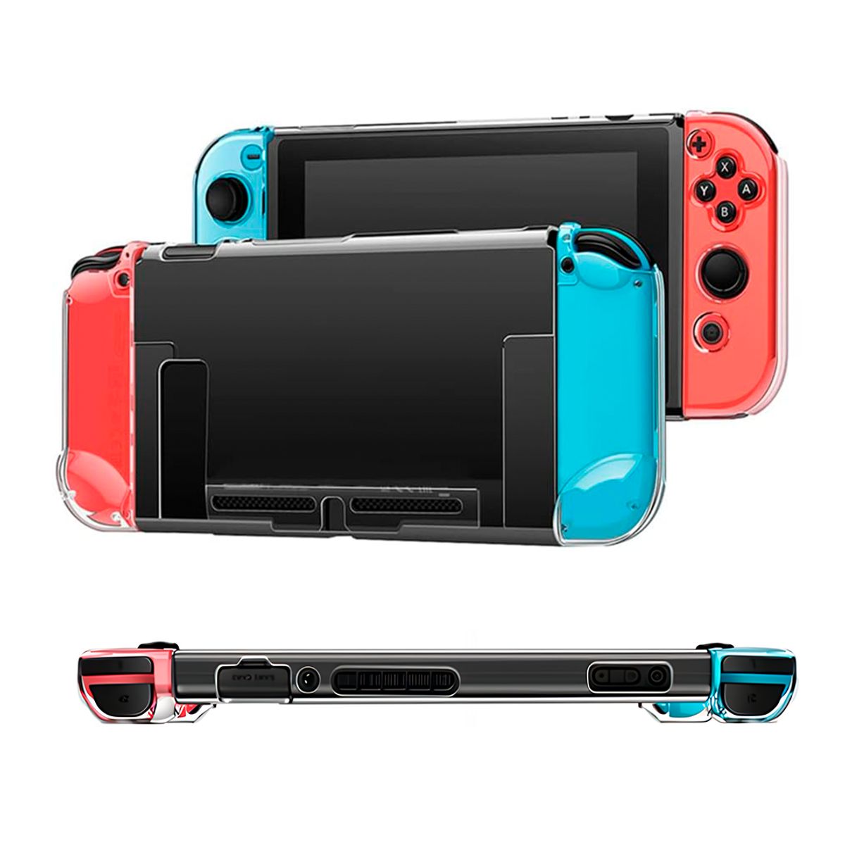 GENERICO - Funda Protectora Transparente de acrilico para Nintendo Switch