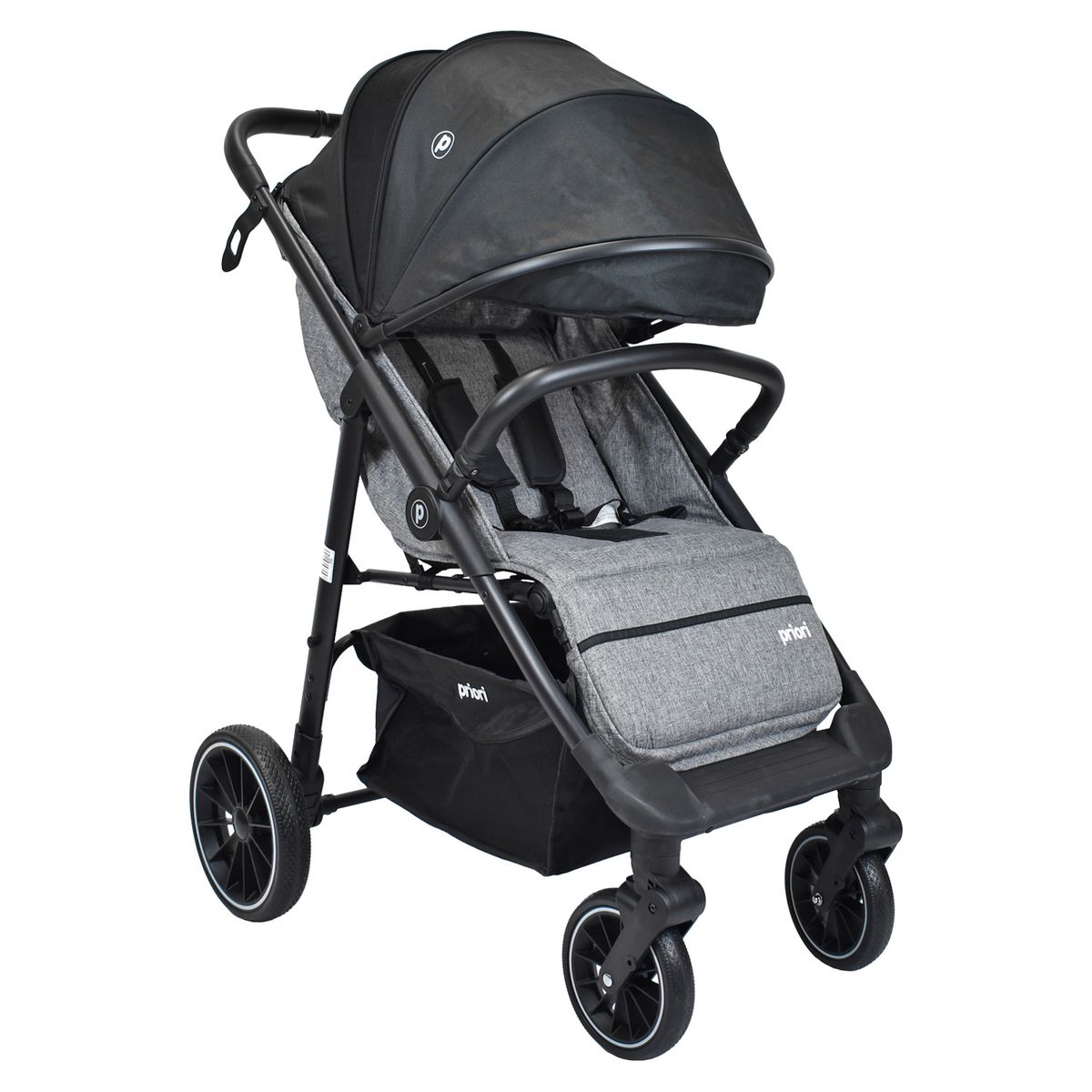 PRIORI - Coche Paseador Para Bebé Priori Minos Negro
