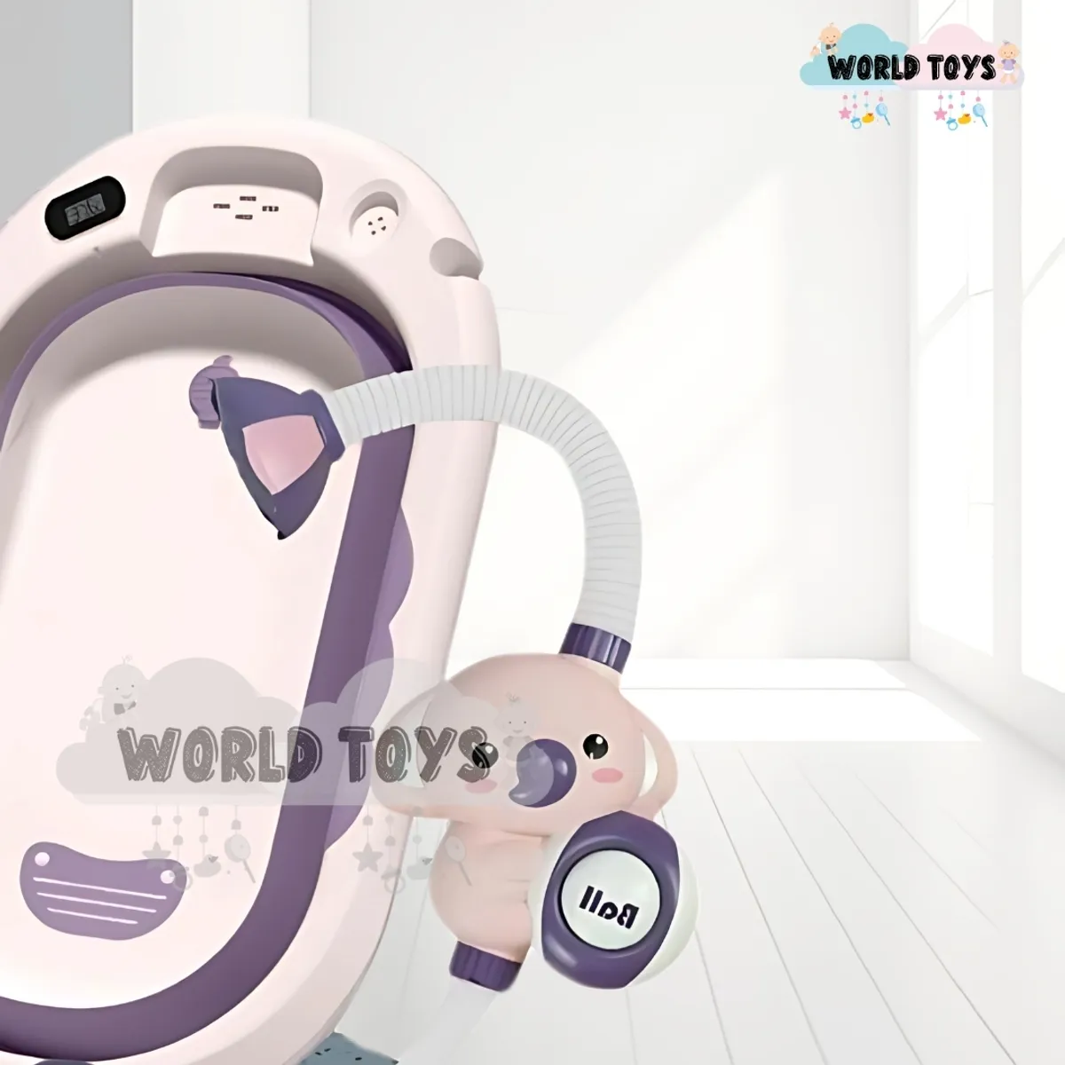 BABY - Bañera Plegable Multiuso «SPLASH» Purple