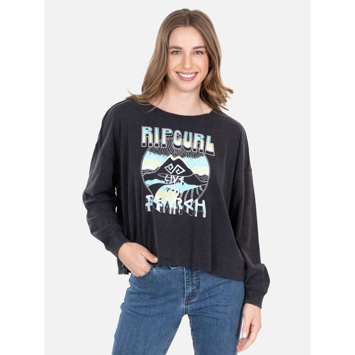 RIP CURL - Polo Rip curl The search Black 6P246