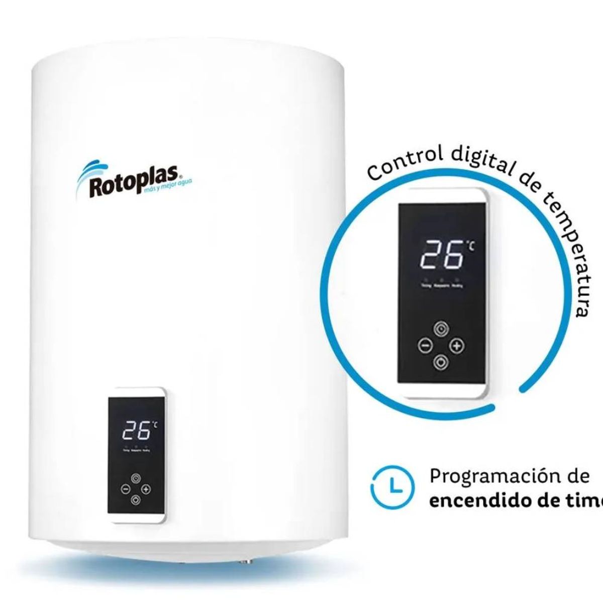 ROTOPLAS - Terma de acumulación Digiterma 50L