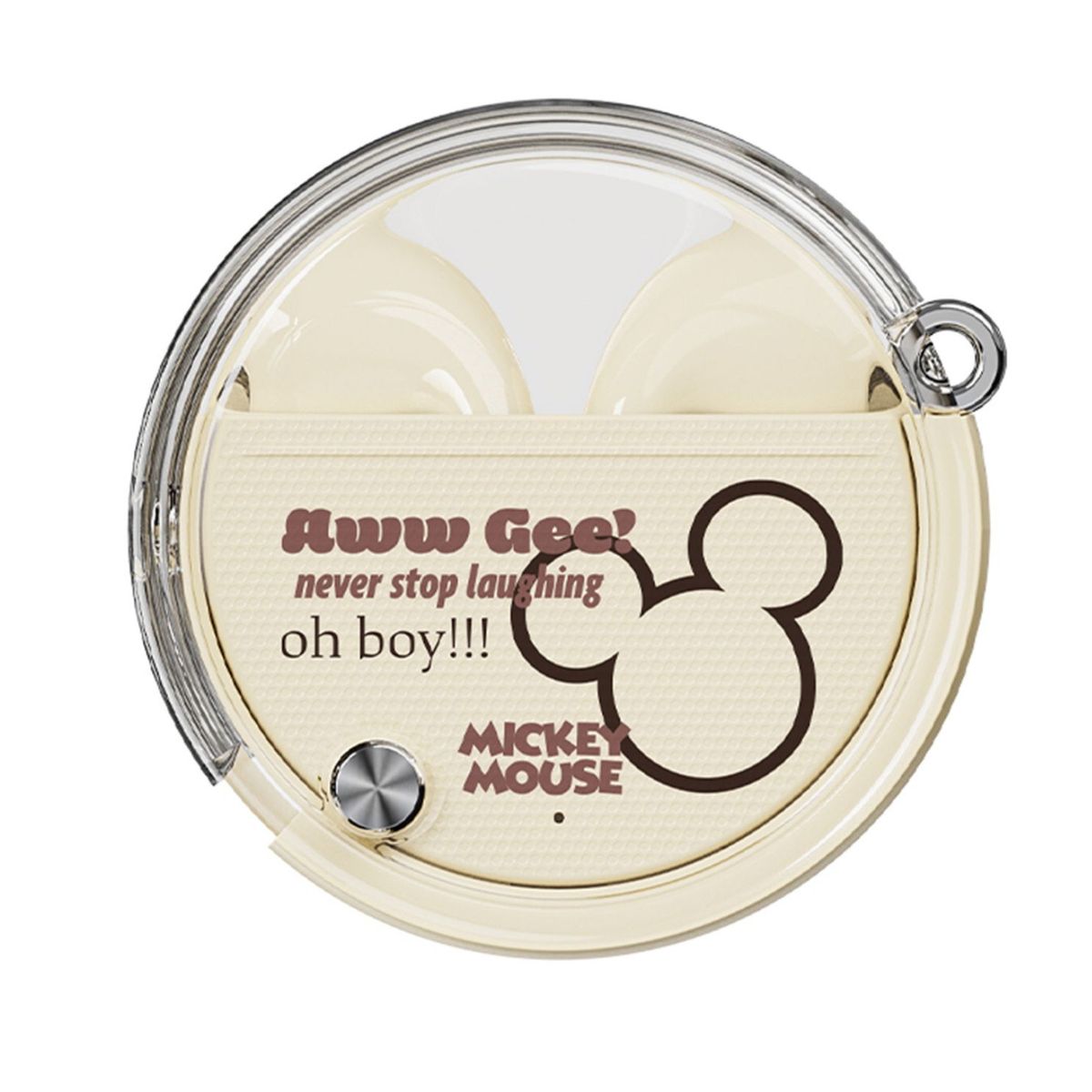 DISNEY - Audifonos Inalambricos Bluetooth Giratorio Mickey Mouse Beige