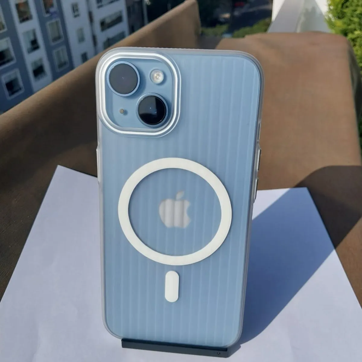 GENERICO - Case Transparente Opaco con Magsafe  para Iphone 14