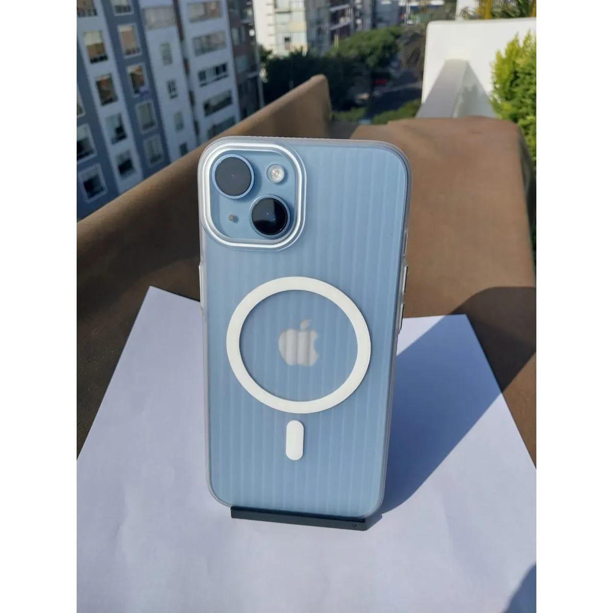 GENERICO - Case Transparente Opaco con Magsafe  para Iphone 14