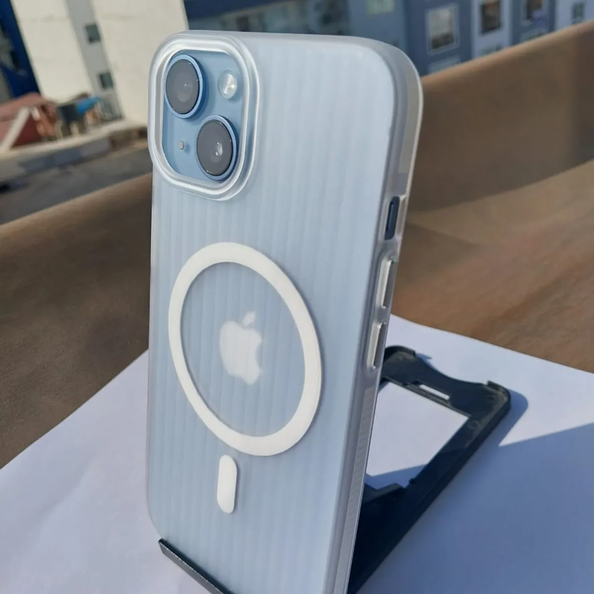 GENERICO - Case Transparente Opaco con Magsafe  para Iphone 14